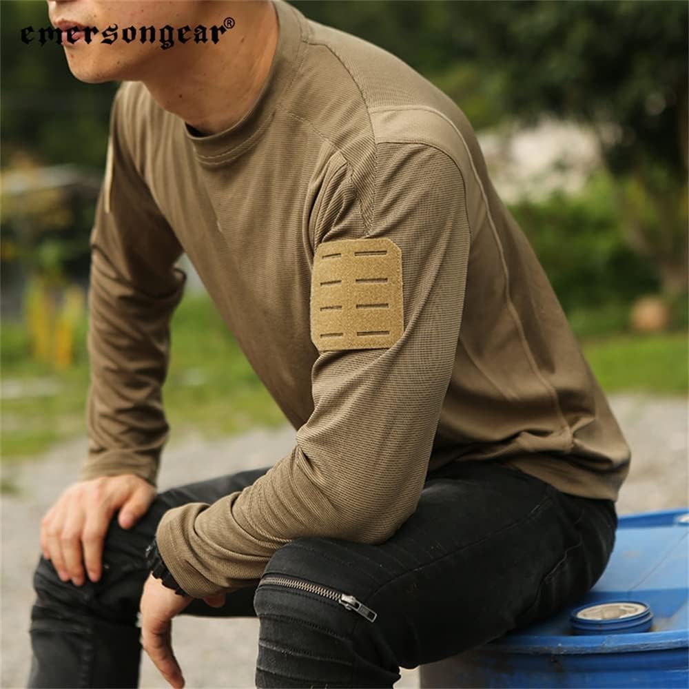 EMERSONGEAR Men s Military Army Combat Long Sleeve Shirt Tactical