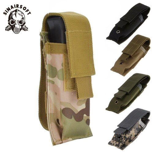 SINAIRSOFT Single Pistol Magazine Ammo Pouch MOLLE Airsoft Military Tactical Army Holster