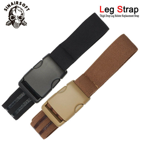 SINAIRSOFT Tactical Thigh Strap Elastic Drop Leg Band Gun Holster Strap Non-slip Strap for QLS 19 22 G17 M9 Hunting Accessories