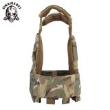 SINAIRSOFT Tactical Low Vis Slick Low Profile Vest Combat Plate Carrier Airsoft Armor Vest