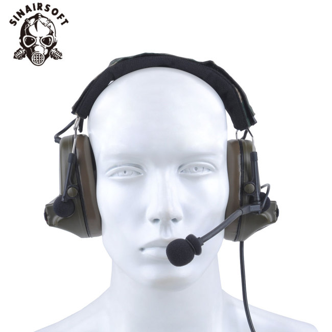  SINAIRSOFT Z-Tactical Comtac II Electronic Headset Noise Reduction Headphone Earphone Z041