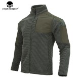 EMERSONGEAR Tactical Jacket Combat Suede Fleece Mens Windbreaker Coat Caping Outwear
