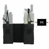 EMERSONGEAR Tactical MBITR Radio Bag Magazine Pouch For  Style JPC AVS Accessory