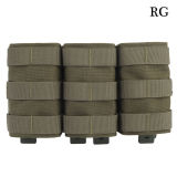 SINAIRSOFT Tactical Triple 5.56 Magazine Pouch Open Top Molle Rifle Mag Holders
