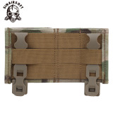 SINAIRSOFT Tactical Magazine Pouch Open Top Mag Carrier FAST 9mm 5.56 MOLLE Bag Holder Clip
