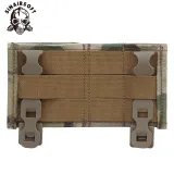 SINAIRSOFT Tactical Magazine Pouch Open Top Mag Carrier FAST 9mm 5.56 MOLLE Bag Holder Clip