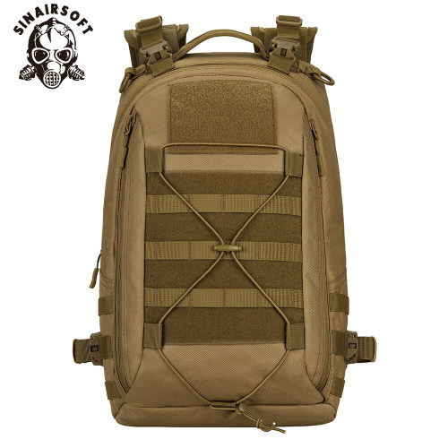 SINAIRSOFT 25L Tactical Backpack Assault Pack Molle Outdoor Camping Hiking Trekking Bag Men