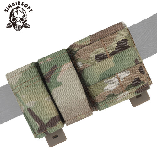  SINAIRSOFT Tactical Magazine Pouch Open Top Mag Carrier FAST 9mm 5.56 MOLLE Bag Holder Clip