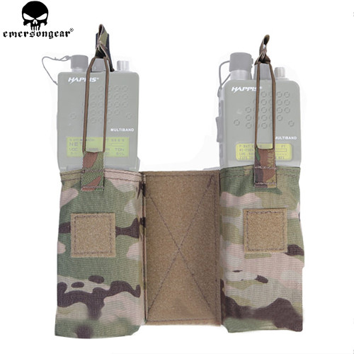 EMERSONGEAR Tactical MBITR Radio Bag Magazine Pouch For CP Style JPC AVS Accessory