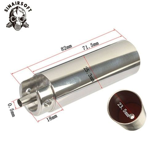 SINAIRSOFT Tactical Tune Up Steel One-piece Solid Cylinder Head Piston Head Nozzle Airsoft