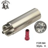 SINAIRSOFT Tactical Tune Up Steel One-piece Solid Cylinder Head Piston Head Nozzle Airsoft