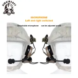 SINAIRSOFT Z-Tactical Softair Aviation Headset For FAST Helmet Rail Adapter Set