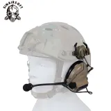 SINAIRSOFT Z-Tactical Softair Aviation Headset For FAST Helmet Rail Adapter Set