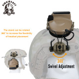 SINAIRSOFT Z-Tactical Softair Aviation Headset For FAST Helmet Rail Adapter Set