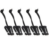  SINAIRSOFT 5Pcs Tactical Gear Clip Molle Web Dominators Backpack Strap Management Carabiner