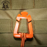SINAIRSOFT 5Pcs Tactical Gear Clip Molle Web Dominators Backpack Strap Management Carabiner