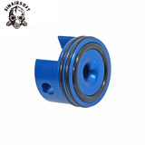 SINAIRSOFT CNC Aluminium Alloy O-ring Rubber Pad Cylinder Head For Airsoft Ver.2 Ver. 3 Gearbox Paintball M4 M16 AK Air Guns Gel Blaster