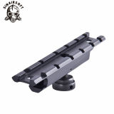 SINAIRSOFT Tactical Scope Base 12 Slots Adapter Fit 20mm Picatinny  Rail Scope Mounts