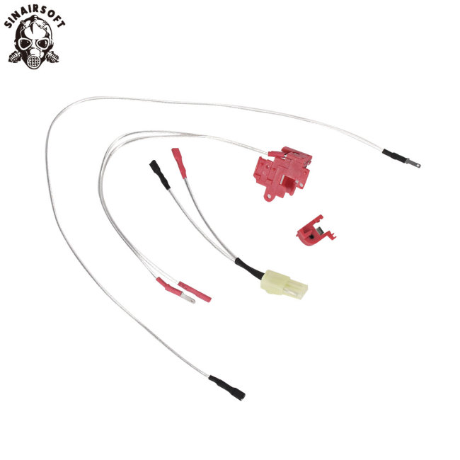 SINAIRSOFT Front Rear Wiring Capacity Switch Assembly For Airsoft Ver. 2 Ver. 3 Gearbox AEG