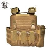 SINAIRSOFT Tactical Plate Carrier Vest w/plate Mag Pouch Adj Body Armor Molle Quick Release