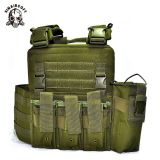 SINAIRSOFT Tactical Plate Carrier Vest w/plate Mag Pouch Adj Body Armor Molle Quick Release