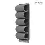 SINAIRSOFT Tactical 5 Rounds 12 Gauge Shotgun Ammo Pouch Hanging Molle  Hunting Gun Carrier Holder Bullet Cartridge Accessories