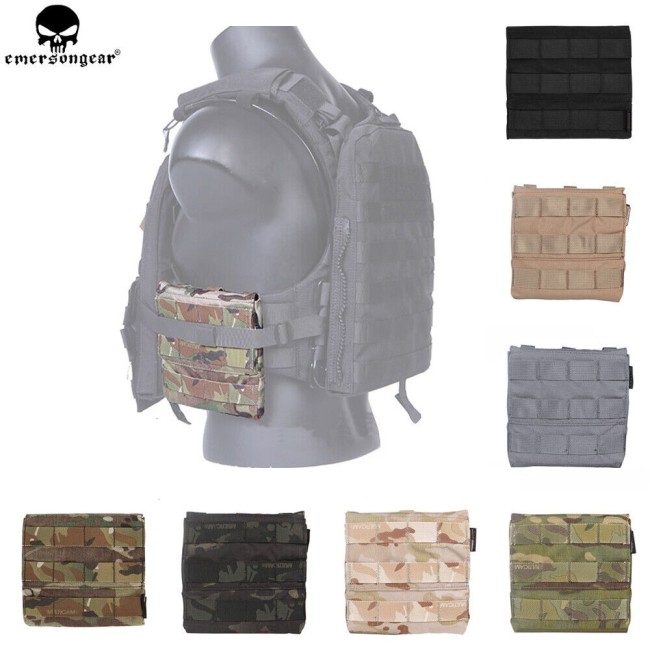 EMERSONGEAR Tactical Plate Carrier Side Armor Panel Carrier Set for JPC CPC AVS Vest