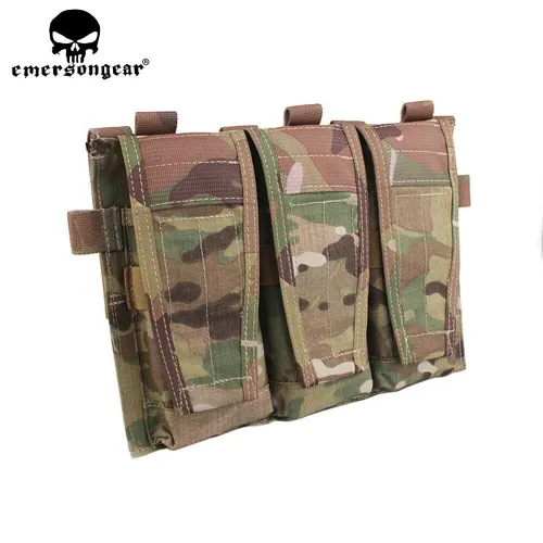EMERSONGEAR Tactical Triple 5.56 Magazine Pouch Molle Mag Holder For AVS JPC 2.0Vest