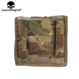 EMERSONGEAR Tactical Commander Style Map Bag Outdoor MOLLE SAF Management Panel Lightweight Map Bag