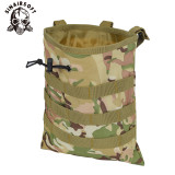 SINAIRSOFT Molle  Sports Bag Large Capacity Tactical Airsoft Paintball Hunting Folding Mag Recovery Dump Pouch Belt Loop Bags