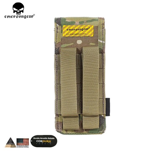  EMERSONGEAR Tactical 7.62 Single Magazine Pouch 762 Mag Bag For AK Rifle Panel Outdoor Airsoft Hunting Hiking Nylon EM6410