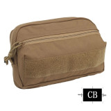 SINAIRSOFT Tactical CCS GP Pouch  MOLLE Mounting System Double Zipper Utility Storage Tool Bag For MKV Chassis Placard Hunting Vest
