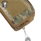 SINAIRSOFT Tactical CCS GP Pouch  MOLLE Mounting System Double Zipper Utility Storage Tool Bag For MKV Chassis Placard Hunting Vest