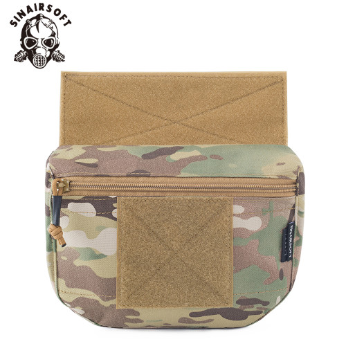 SINAIRSOFT Tactical Storage Bag Hunting  Molle Vest Armor Carrier CRM CRX D3 AVS JPC CPC Chest Rig Drop Dump Pouch Bag Airsoft
