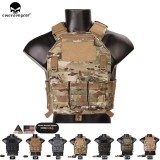 EMERSONGEAR Tactical Molle LBX-420 Plate Carrier Adjustable Vest Combat Chest Rig