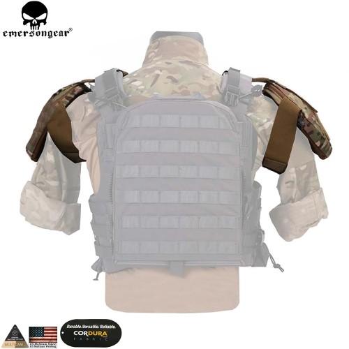  EMERSONGEAR Tactical Shoulder Armor Hunting AVS CPC Vest Accessories Shoulder Protector Armor Pouch Multicam EM7331