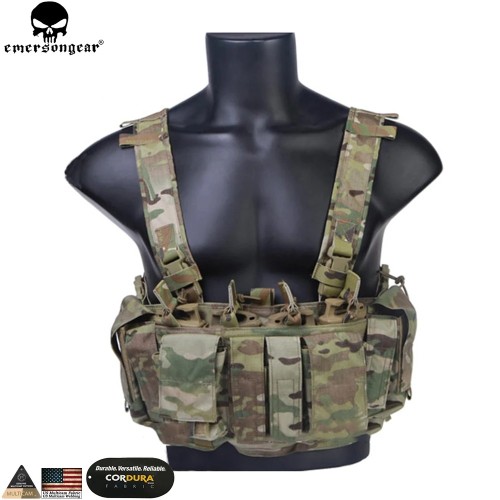 EMERSONGEAR MF Molle Tactical Chest Rig UW IV Hunting Vest w/ Mag Pouch Harness EDC