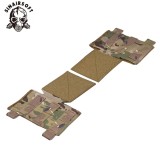 SINAIRSOFT Tactical D3CR Side Plate Accessory Chest Rig G-buckle Fixation Modular Molle Pouch For Mount/Expansion Radio Magazine Pouch