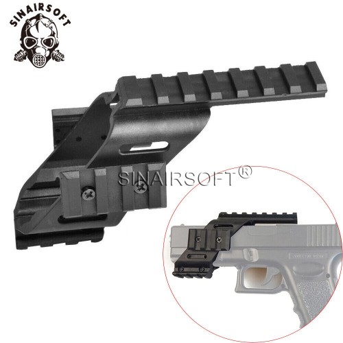SINAIRSOFT Universal Tactical Gun Rifle Scope Base Vision Adapter Mounting 20mm Rail
