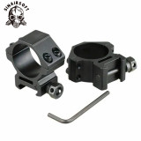 SINAIRSOFT 2 Pcs 30mm Medium Profile Rifle Scope Heavy Duty Mount Rings For Picatinny Rail