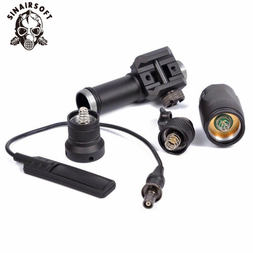 SINAIRSOFT Tactical M600C Scout Light Flashlight LED Hunting Airsoft 400 Lumens Torch Lamp
