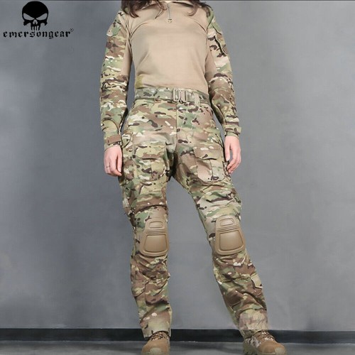  EMERSONGEAR Woman G3 Combat Uniform Tactical Hunting Suit Military Shirt & Pants Set