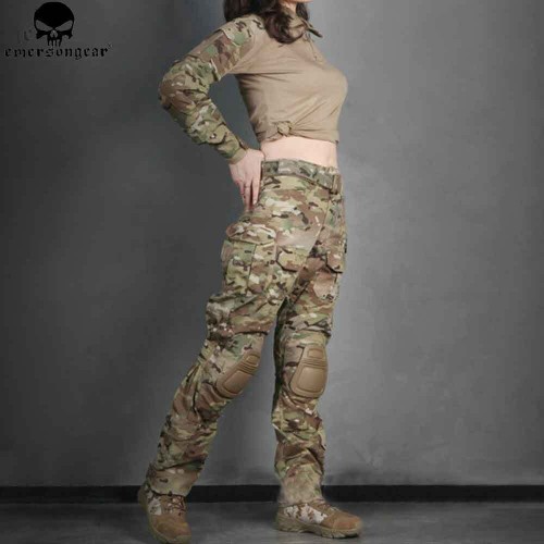  EMERSONGEAR Woman G3 Combat Uniform Tactical Hunting Suit Military Shirt & Pants Set