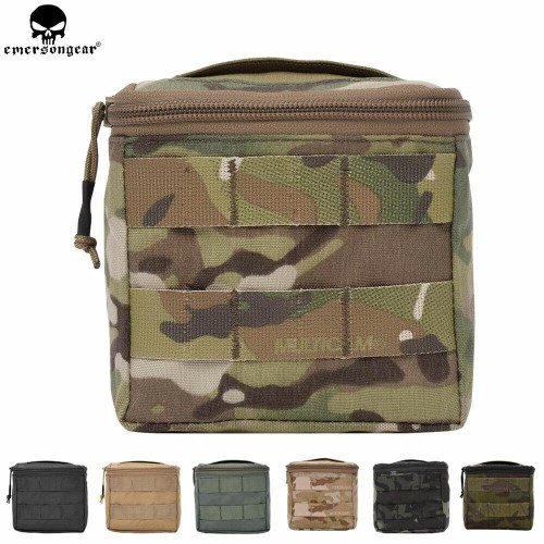 Emersongear Concealed Glove Pouch  EDC MOLLE Waist Bag Hunting Airsoft Shooting Camping Dump Drop Pouch EM9336