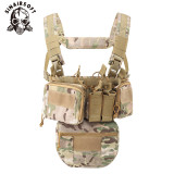 SINAIRSOFT CS Match Wargame TCM Chest Rig Airsoft Tactical Vest  Gear Pack Magazine Pouch Holster Molle System Waist Men Nylon