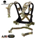 EMERSONGEAR Tactical Molle Chest Strap Combat Flexible Harness For Style MK4 D3CRM Outdoor Airsoft Hunting