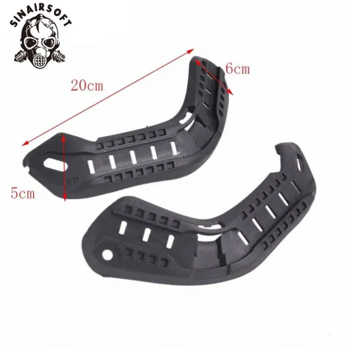 SINAIRSOFT Tactical ARCs ACH Helmet Accessory Rail Connector Kit Mount for MICH 2000 Helmet