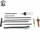  SINAIRSOFT 10 Piece .22 22LR .223 556 Rifle Gun Cleaning Kit Set Cleaning Rod Nylon Brush