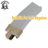 SINAIRSOFT Tactical Skull Head Triangle Cover M4/M16 Quick Pull Cover 5.56 7.62 Magazine Universal Rubber Anti Slip Cover