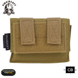 SINAIRSOFT Tactical FAST Helmet Utility Pouch Removable Rear Pouch NVG Counterweight Battery Pouch For Clothing Accessories